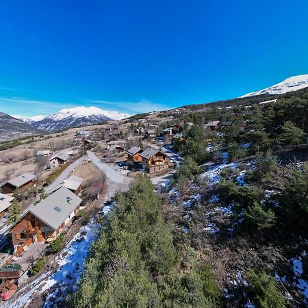Villa Parenthese Alpine - Poele A Bois - Calme - Parking à Enchastrayes Extérieur photo